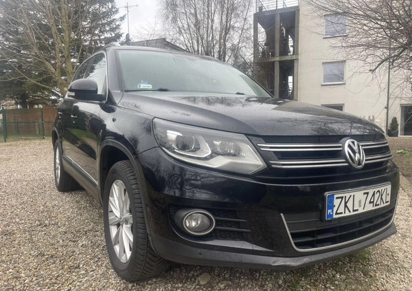 Volkswagen Tiguan cena 48900 przebieg: 165000, rok produkcji 2012 z Maków Podhalański małe 254